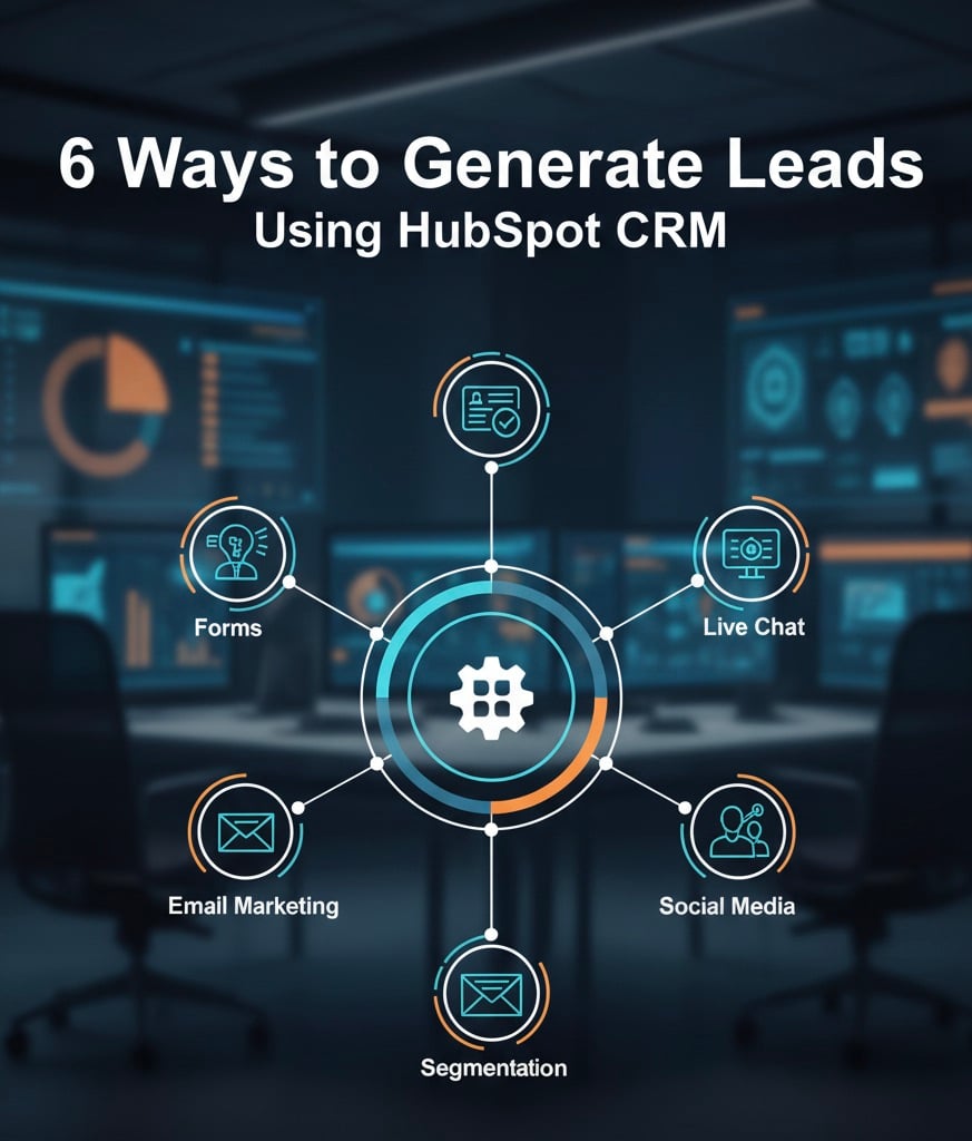 6 Ways to generate Leads using Hubspot CRM
