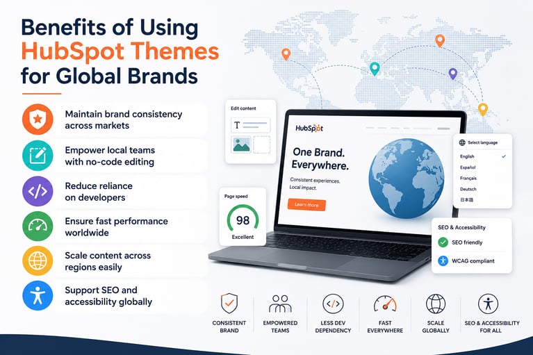 Benefits of Using HubSpot Themes for Global Brands