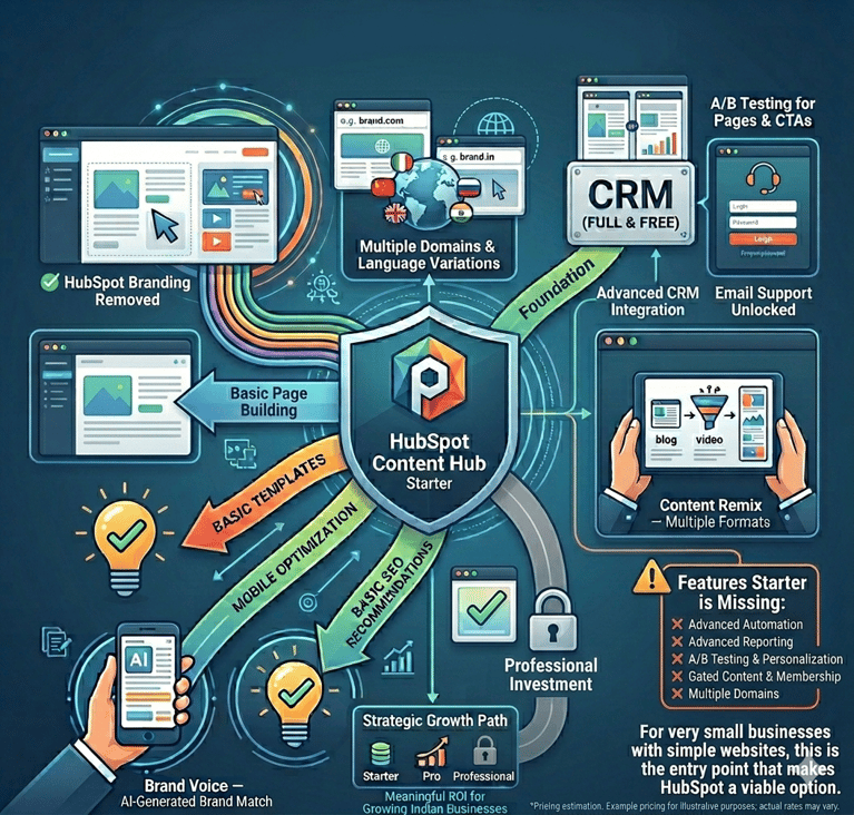 HubSpot Content Hub Starter