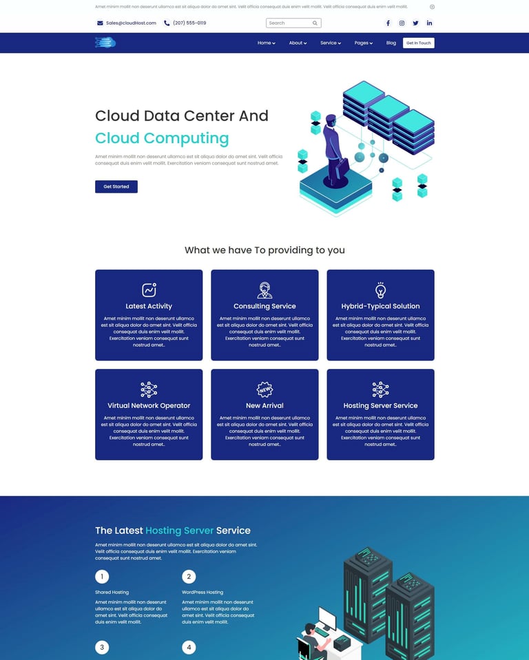 CloudHost-HubSpot-CMS-Theme1