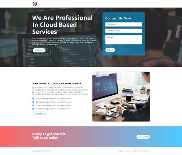 Landing Page