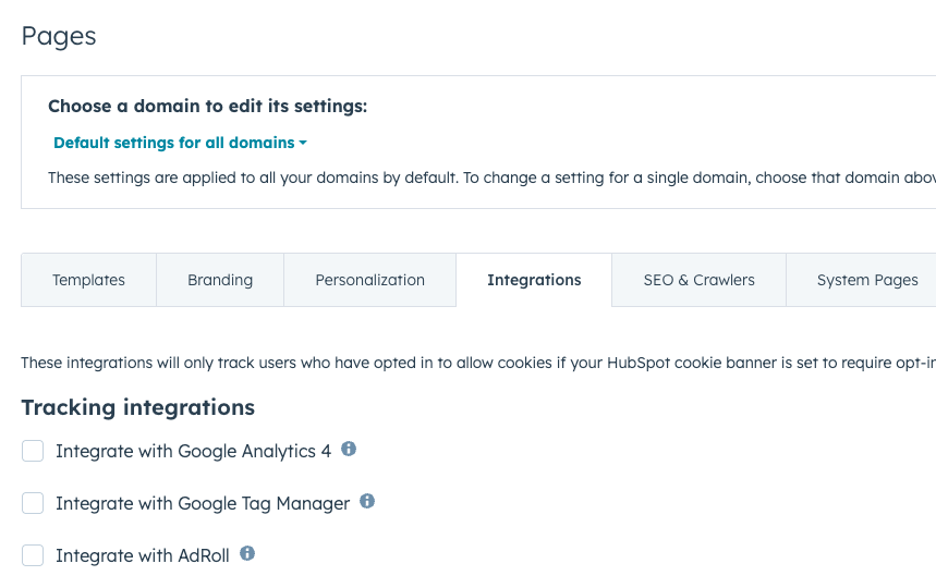 Analytics script example