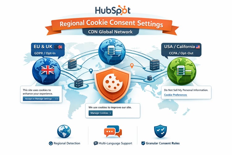 CDN global network diagram