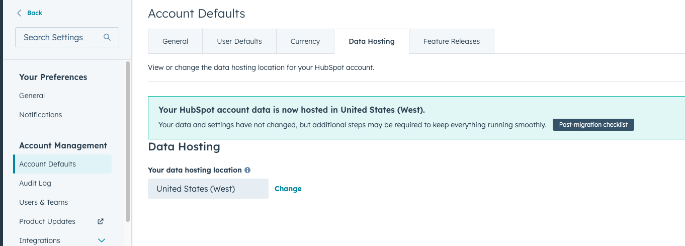 HubSpot hosting infrastructure overview