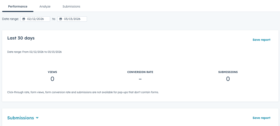 HubSpot forms and CRM integration