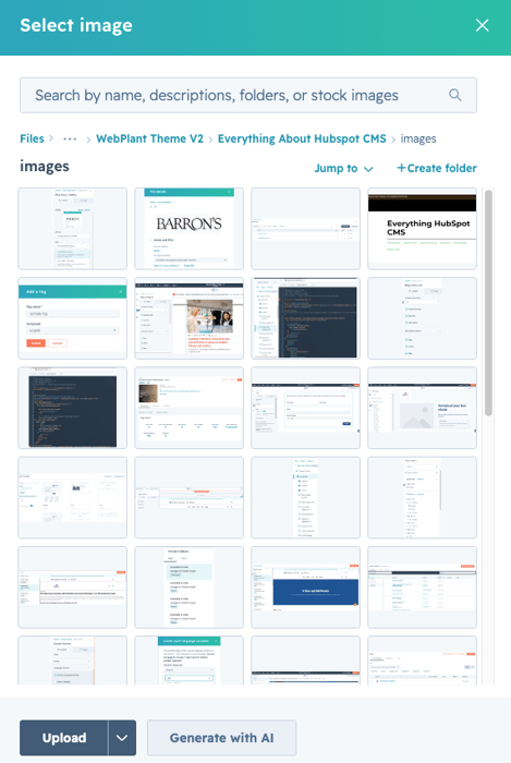 Image module in page editor