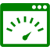 Page speed green icon