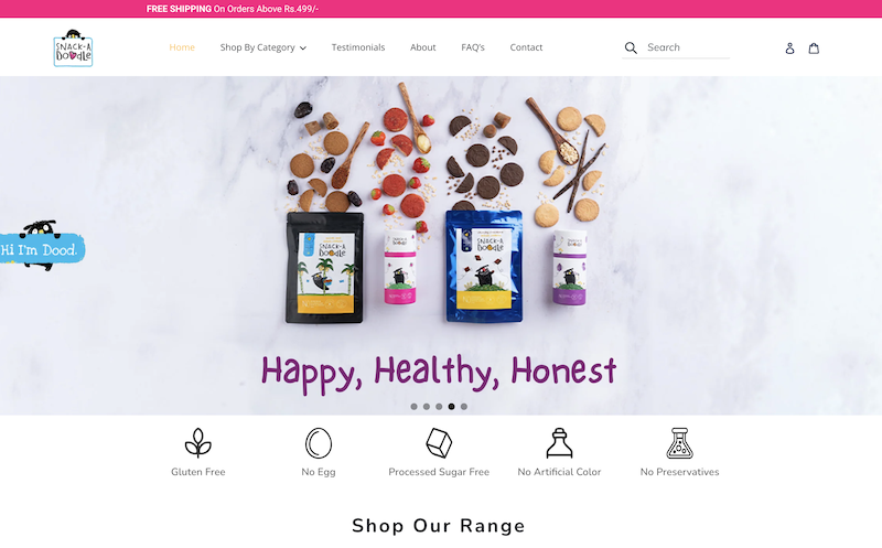 Snackadoodle Website