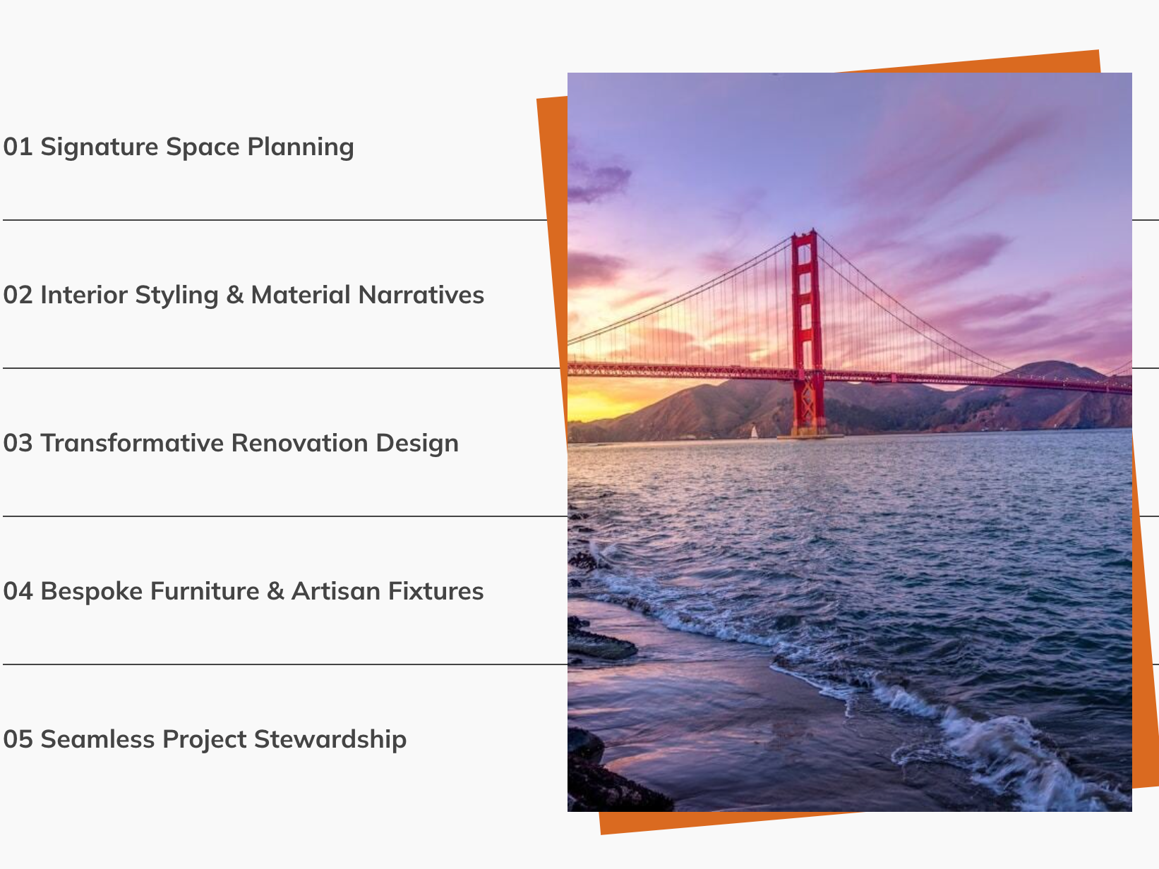 Showcase Projects with Style