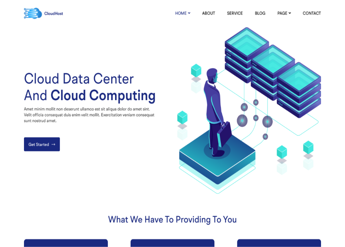 CloudHost Template